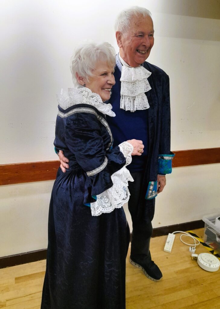 Eric & Margaret in costume