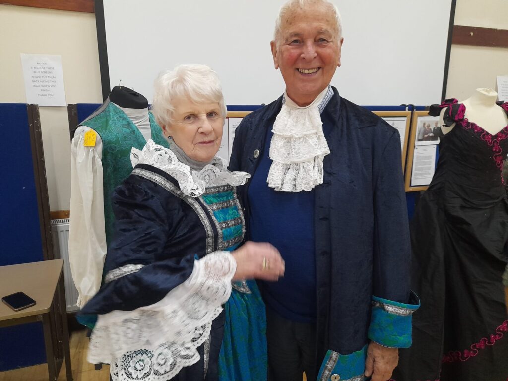 Eric & Margaret in costume